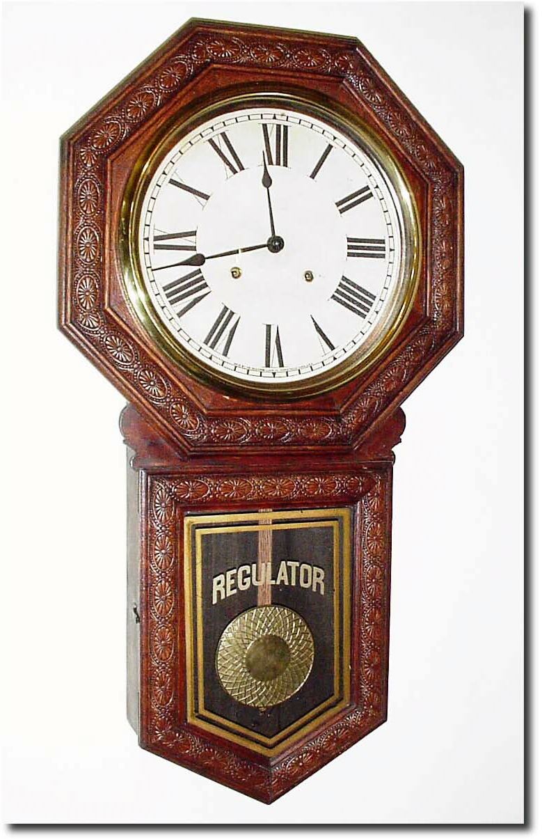 C.1910, Sessions "Star Pointer' in nice restored condition. — Antique Clocks Price Guide