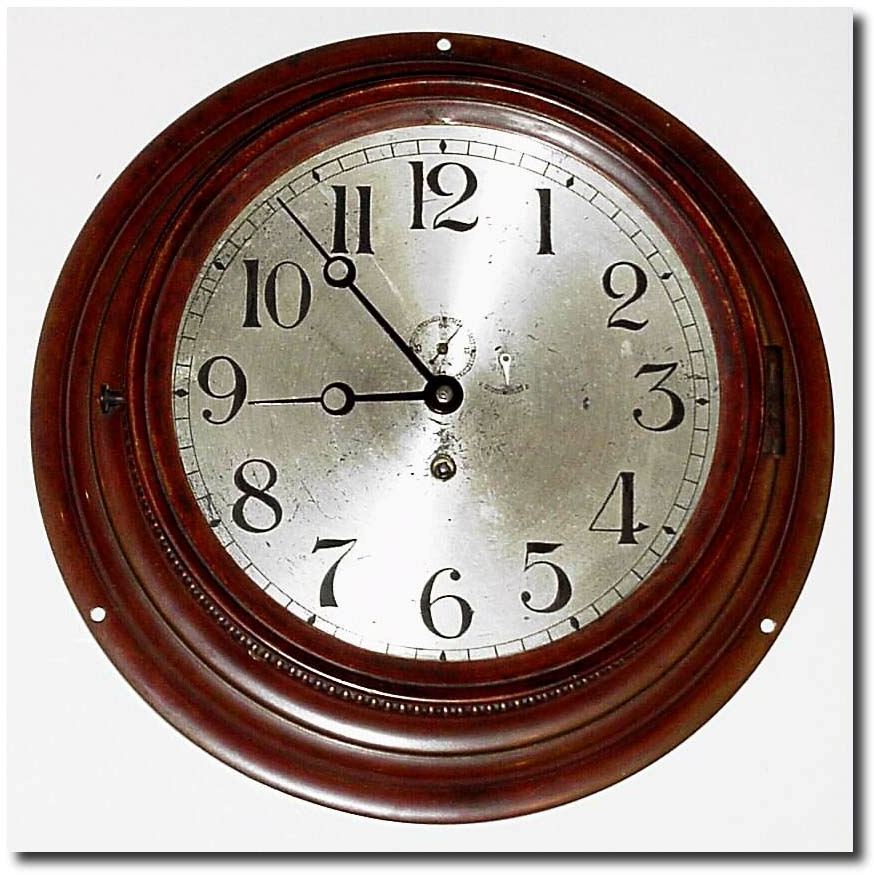 C.1910, Vermont Clock Co., Fairhaven, VT, a nice bronze cased timepiece. — Antique Clocks Price Guide
