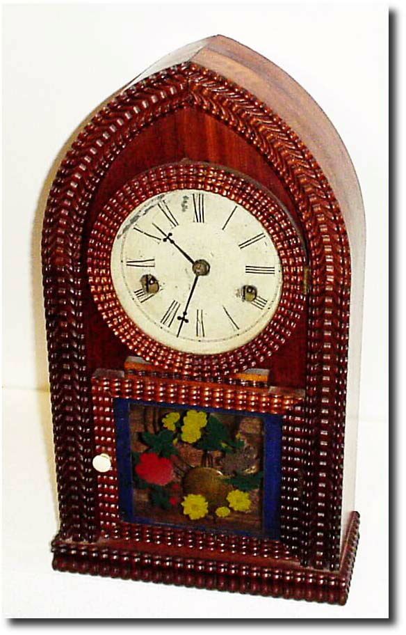 C.1855, J.C. Brown, Mini Ripple Beehive in excellent condition, 30 hour time and strike. — Antique Clocks Price Guide