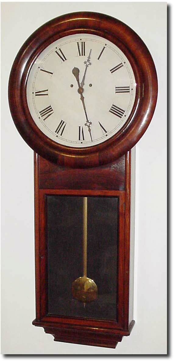 C.1880, E.N. Welch "No. 2 Regulator' in outstanding condition. — Antique Clocks Price Guide