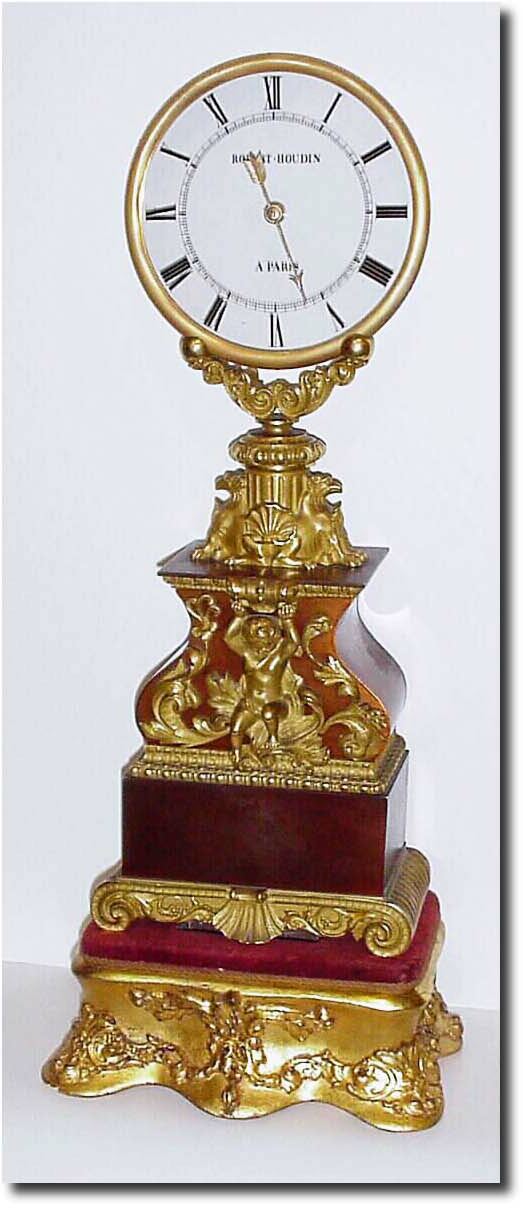 C.1845, French, Robert Houdin, Glass Dial mystery clock. — Antique Clocks Price Guide