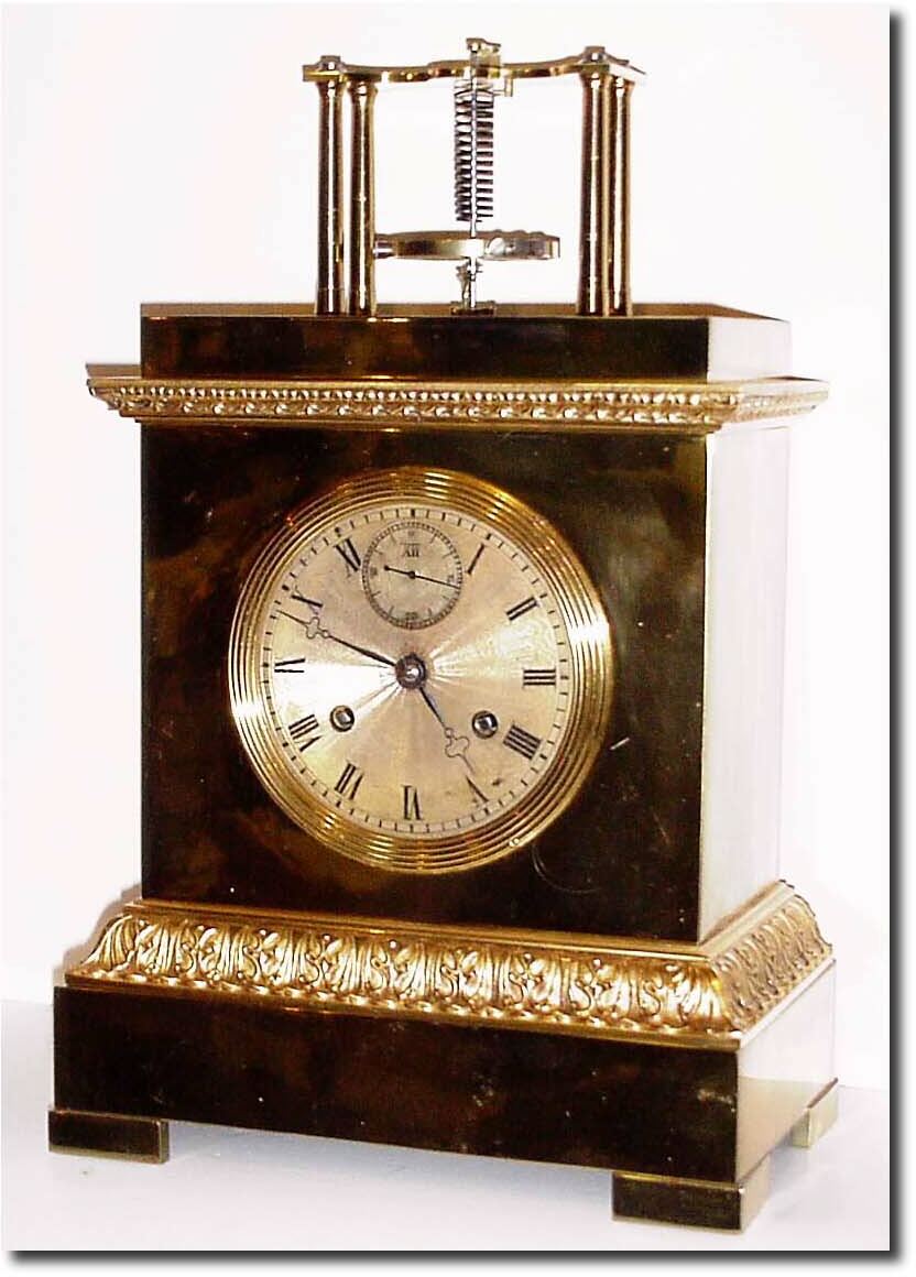 C.1885, French, Pons, Seconds Beating, Balance regulator. — Antique Clocks Price Guide