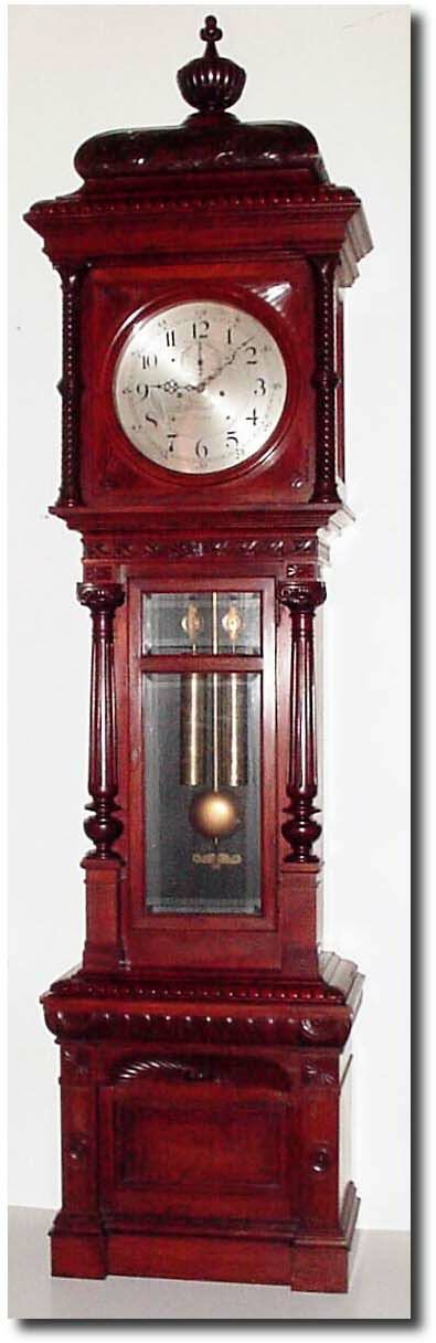C.1888, E. Howard and Co, Boston, "Tall Clock No. 87' in excellent original condition. — Antique Clocks Price Guide