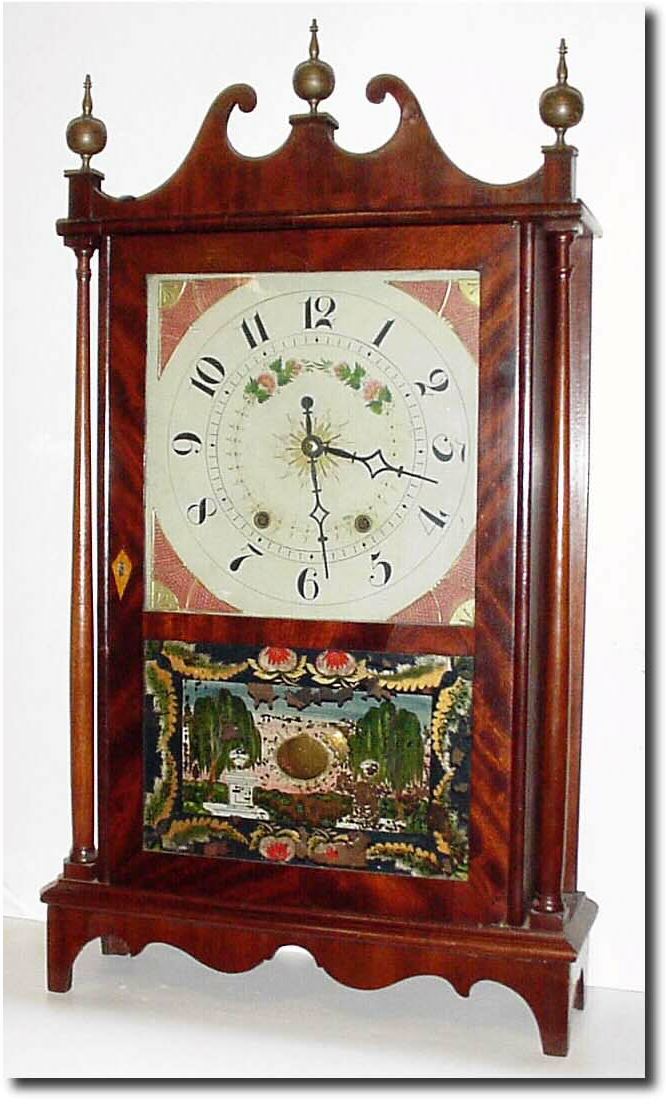 C.1828, Wadsworths, Lounsbury and Turners (note both S are omitted in Bob Bishop"s listing), Pillar and Scroll. — Antique Clocks Price Guide
