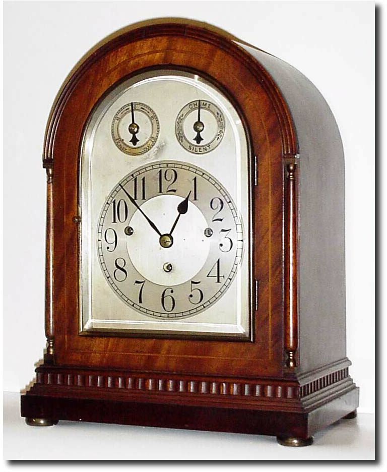 C.1895, German, Winterhalder and Hofmeier, Neustadt, Baden, (full signature on movement) fusee bracket clock in the Regency style. — Antique Clocks Price Guide