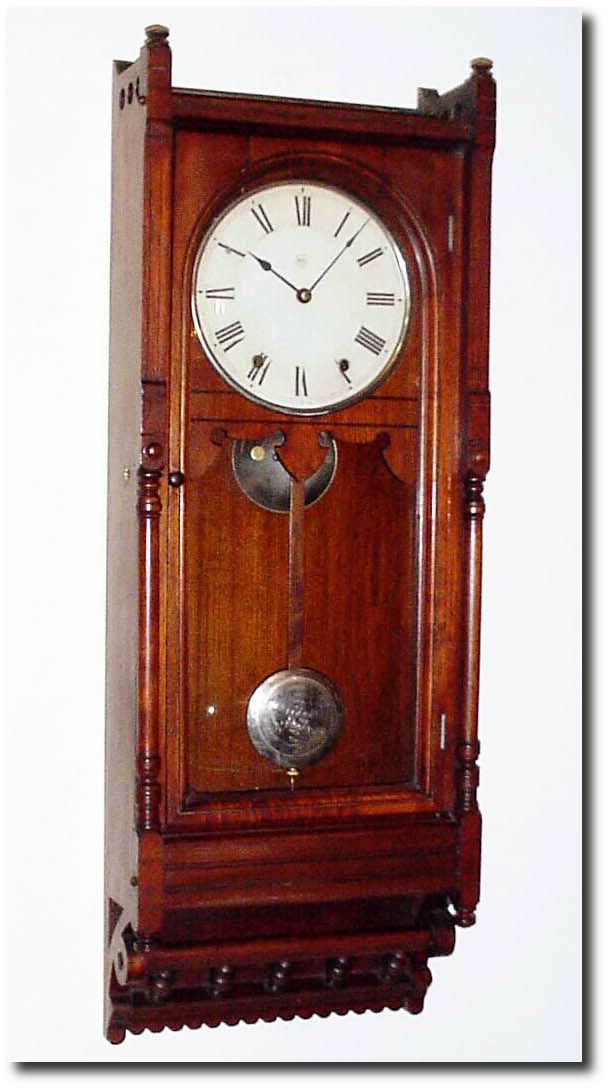 C.1890, Seth Thomas, "Queen Anne', 8-Day walnut in excellent condition with super label inside case. — Antique Clocks Price Guide
