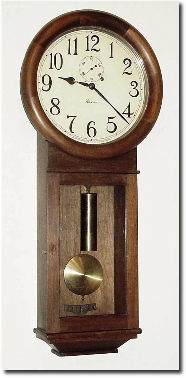 C.1920, Ansonia Clock Co., "Standard Regulator'. — Antique Clocks Price Guide