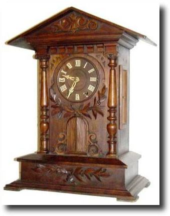 C.1900, German, 2-Note Shelf Trumpeter, in generally good condition. — Antique Clocks Price Guide