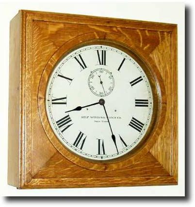 C.1898, Self Winding Clock Co., New York, Model 29, — Antique Clocks Price Guide