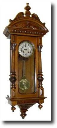 C.1905, Swiss, Japy Freres walnut cased wall regulator. — Antique Clocks Price Guide