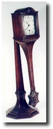 C.1920, Ansonia "Mahogany Swing No. 2" — Antique Clocks Price Guide