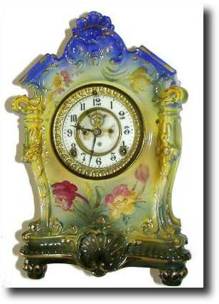 C.1900, Ansonia Royal Bonn "La Tosca" — Antique Clocks Price Guide