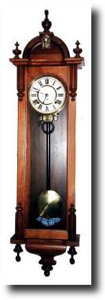 C.1895, Ansonia CAPITOL wall regulator — Antique Clocks Price Guide