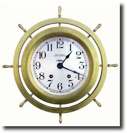 C.1930, Seth Thomas, Ship's Wheel no. 66 — Antique Clocks Price Guide