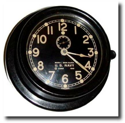 C.1942 (dated), Chelsea for U.S.Navy, — Antique Clocks Price Guide