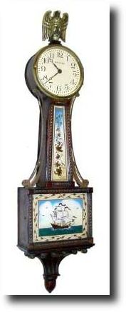 C.1930, Waltham Mini Banjo — Antique Clocks Price Guide