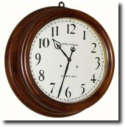 C.1900, Seth Thomas "GALLERY", — Antique Clocks Price Guide