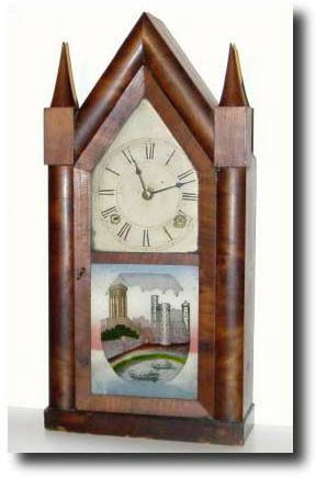 C.1847, Chauncey Boardman, Fusee Steeple, — Antique Clocks Price Guide