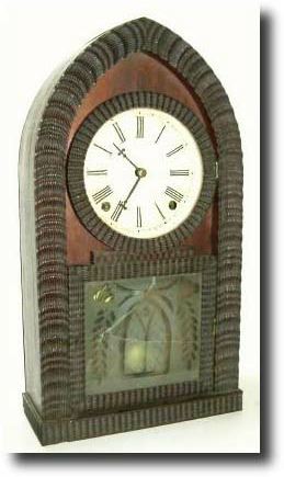 C.1848, J.C. Brown, Forestville, Conn, Full Ripple Beehive — Antique Clocks Price Guide