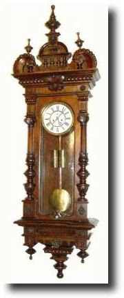 C.1890, German, Thomas Haller, Schwenningen, 2-weight wall regulator — Antique Clocks Price Guide