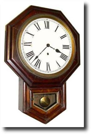 C.1890, E.N. Welch, "No. 1 Drop Octagon" — Antique Clocks Price Guide