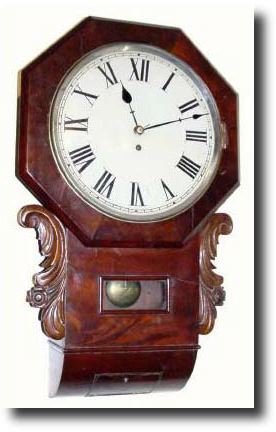 C.1850, English, Single Fusee Drop Dial — Antique Clocks Price Guide