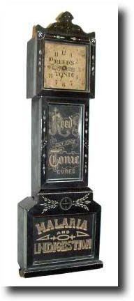 C.1880, Yale Clock Co., Medical Advertising Clock, — Antique Clocks Price Guide