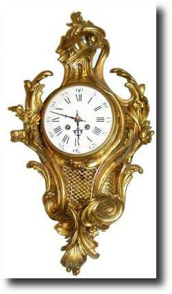 C.1890, French, Ormolu Cartel Clock in the Louis XIV style. — Antique Clocks Price Guide