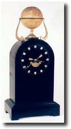 C.1840, French Terrestrial Globe Clock. — Antique Clocks Price Guide