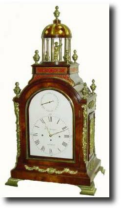 C.1830, English, 8-Bell, 3-Fusee, Regency Bracket clock — Antique Clocks Price Guide