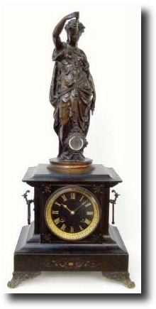 C.1890, French, Mystery Clock, — Antique Clocks Price Guide
