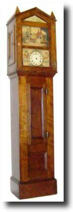 C.1860, German, Joseph Schumacher, Furtwangen, Organ Clock, as-found. — Antique Clocks Price Guide