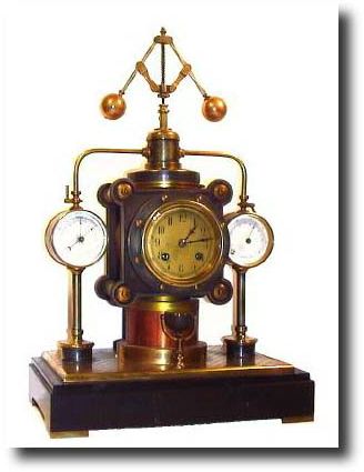 C.1890, French, Rare Industrial Series Steam Plant — Antique Clocks Price Guide
