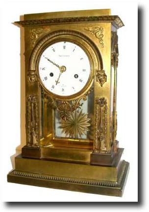 C.1845, French, Paul Garnier, an early 4-glass mantel regulator, as-found. — Antique Clocks Price Guide