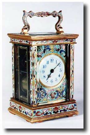 C.1900, French, Brass Cased Carriage Clock — Antique Clocks Price Guide