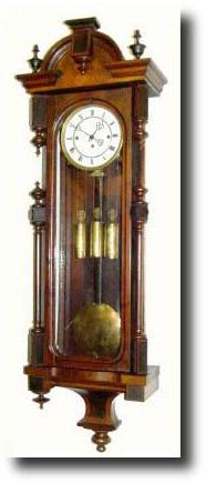 C.1875, Austrian, 3-Weight Grand Sonnerie wall regulator, — Antique Clocks Price Guide