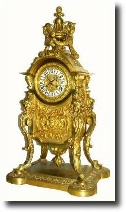 C.1875, French, Giant Ormolu Mantel clock, — Antique Clocks Price Guide