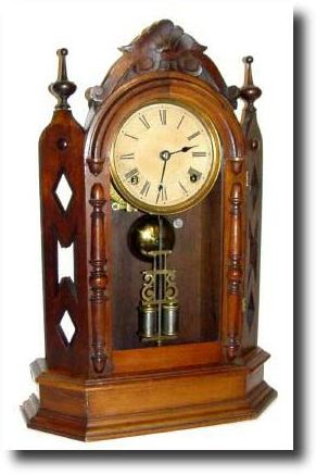 C.1875, E.N. Welch, Forestville, Turret model, — Antique Clocks Price Guide