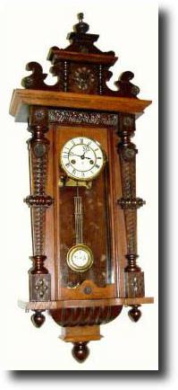 C.1885, German, Gustav Becker, 8-Day spring regulator. — Antique Clocks Price Guide