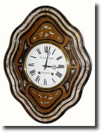 C.1890, French, Picture Frame Clock, — Antique Clocks Price Guide