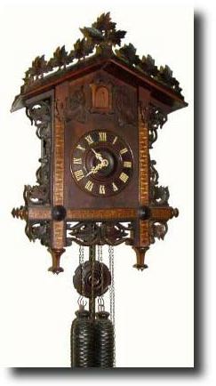 C.1900, German, Wall Cuckoo, — Antique Clocks Price Guide