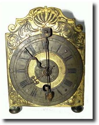 C.1760, Austrian, Miniature Alarm clock, — Antique Clocks Price Guide