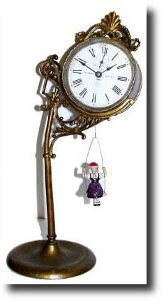 C.1895, Ansonia "Jumper No. 1", — Antique Clocks Price Guide