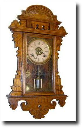 C.1900, Ansonia Clock Co., , NY, "ECLIPSE" model — Antique Clocks Price Guide
