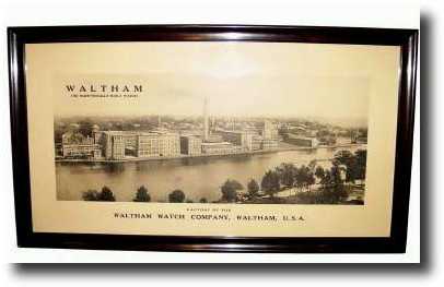 C.1935, Waltham Factory Print, — Antique Clocks Price Guide