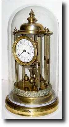 C.1930, German, Kieninger and Obergfell 400-Day "Anniversary" clock — Antique Clocks Price Guide