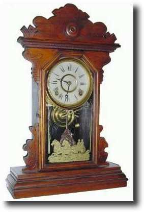 C.1890, E.N. Welch Mfg, Bristol, Kitchen Clock — Antique Clocks Price Guide