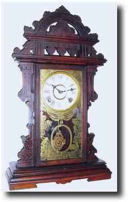 C.1890, E.N. Welch Mfg, Bristol, Kitchen Clock — Antique Clocks Price Guide