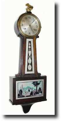 C.1925, New Haven "Whitney" banjo clock — Antique Clocks Price Guide