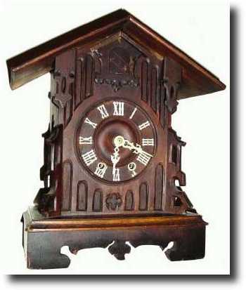 C.1910, German Shelf Cuckoo Clock — Antique Clocks Price Guide